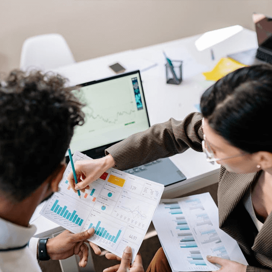 Trabluksoreks Illustration der Leistungsanalyse